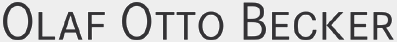 Olaf Otto Becker